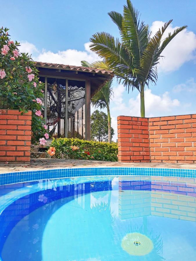 Casa Campestre Frente Acuarela -Mesa De Los Santos Ла-Гранха Экстерьер фото